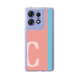 スリムプロテクションケース［ オリジナル - initial color line - C pink ］