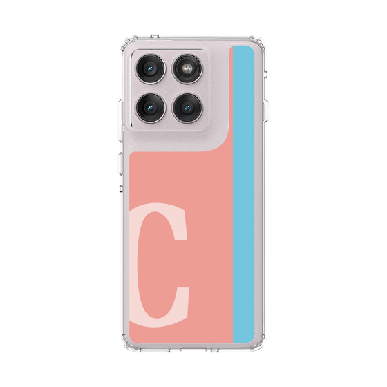 スリムプロテクションケース［ オリジナル - initial color line - C pink ］