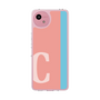 スリムプロテクションケース［ オリジナル - initial color line - C pink ］