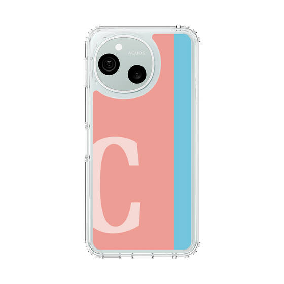 スリムプロテクションケース［ オリジナル - initial color line - C pink ］