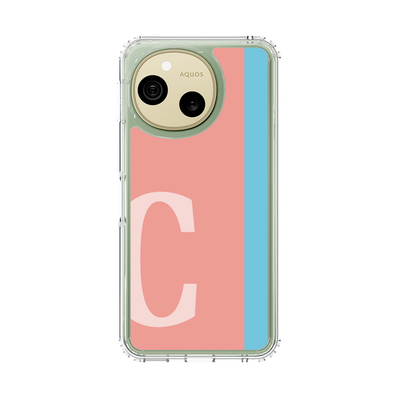 スリムプロテクションケース［ オリジナル - initial color line - C pink ］