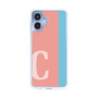 スリムプロテクションケース［ オリジナル - initial color line - C pink ］