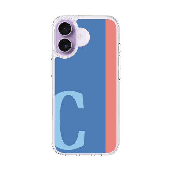 スリムプロテクションケース［ オリジナル - initial color line - C blue ］