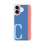 スリムプロテクションケース［ オリジナル - initial color line - C blue ］