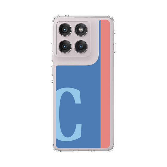 スリムプロテクションケース［ オリジナル - initial color line - C blue ］