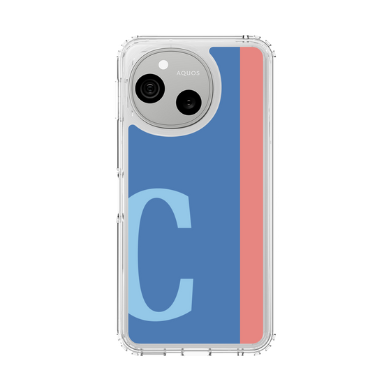 スリムプロテクションケース［ オリジナル - initial color line - C blue ］