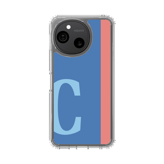 スリムプロテクションケース［ オリジナル - initial color line - C blue ］