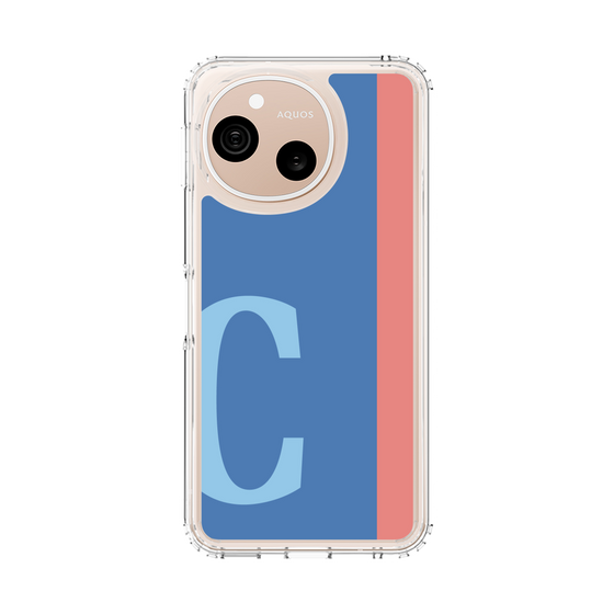 スリムプロテクションケース［ オリジナル - initial color line - C blue ］