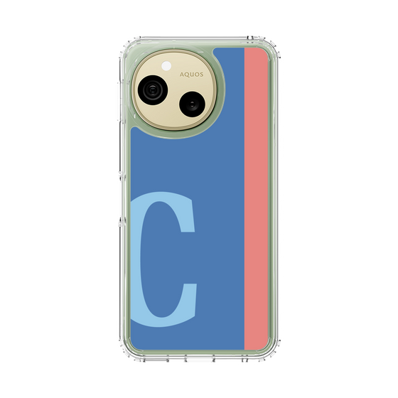 スリムプロテクションケース［ オリジナル - initial color line - C blue ］