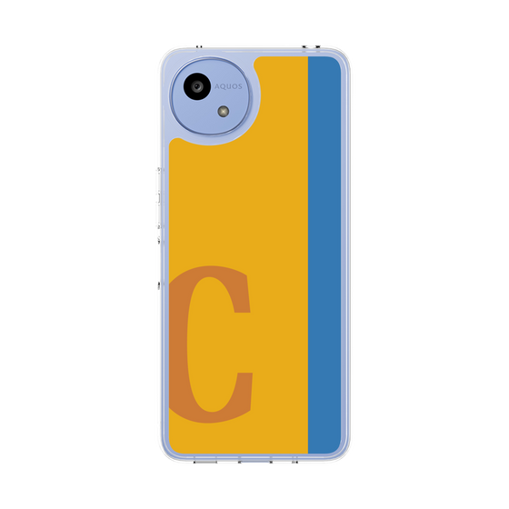 スリムプロテクションケース［ オリジナル - initial color line - C orange ］