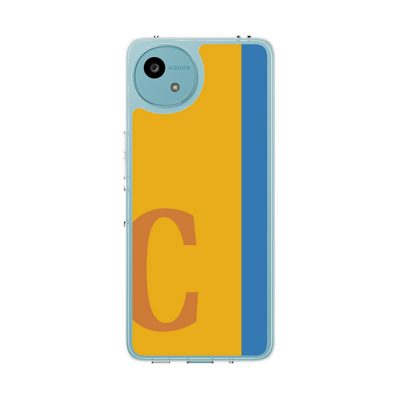 スリムプロテクションケース［ オリジナル - initial color line - C orange ］