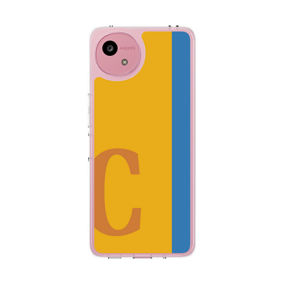 スリムプロテクションケース［ オリジナル - initial color line - C orange ］