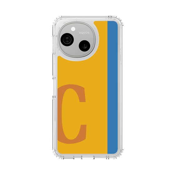 スリムプロテクションケース［ オリジナル - initial color line - C orange ］