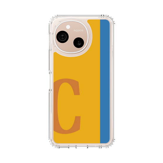 スリムプロテクションケース［ オリジナル - initial color line - C orange ］