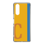 スリムプロテクションケース［ オリジナル - initial color line - C orange ］