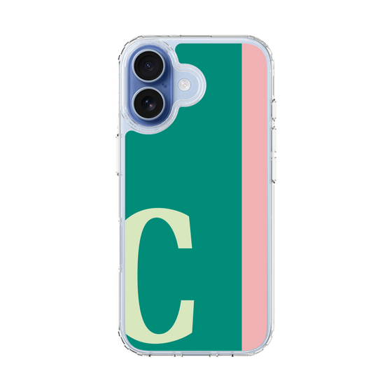 スリムプロテクションケース［ オリジナル - initial color line - C green ］