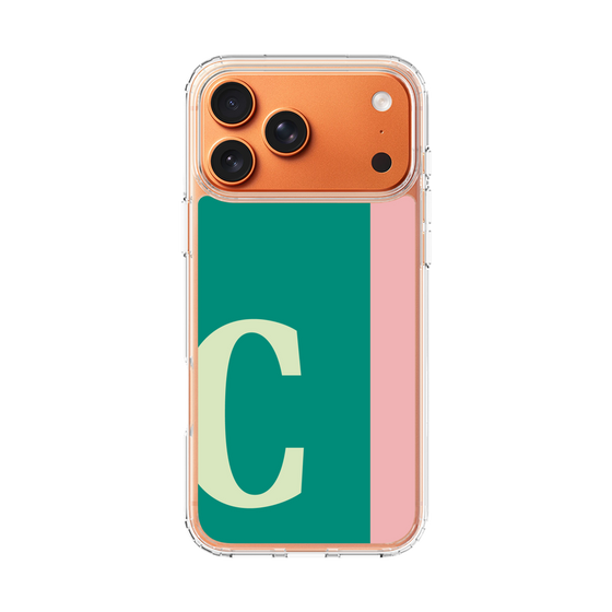 スリムプロテクションケース［ オリジナル - initial color line - C green ］