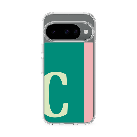スリムプロテクションケース［ オリジナル - initial color line - C green ］