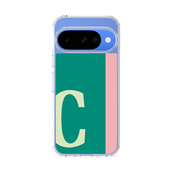 スリムプロテクションケース［ オリジナル - initial color line - C green ］