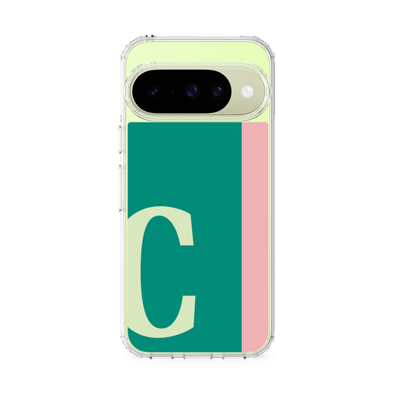 スリムプロテクションケース［ オリジナル - initial color line - C green ］
