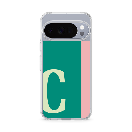スリムプロテクションケース［ オリジナル - initial color line - C green ］
