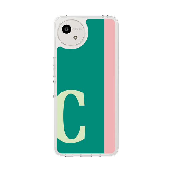 スリムプロテクションケース［ オリジナル - initial color line - C green ］