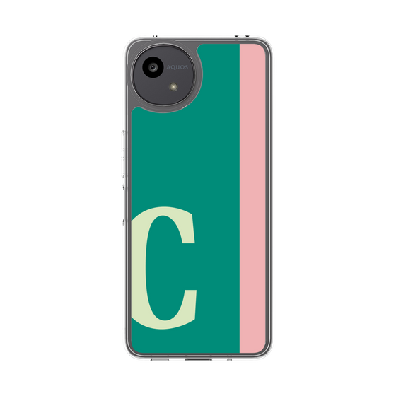 スリムプロテクションケース［ オリジナル - initial color line - C green ］