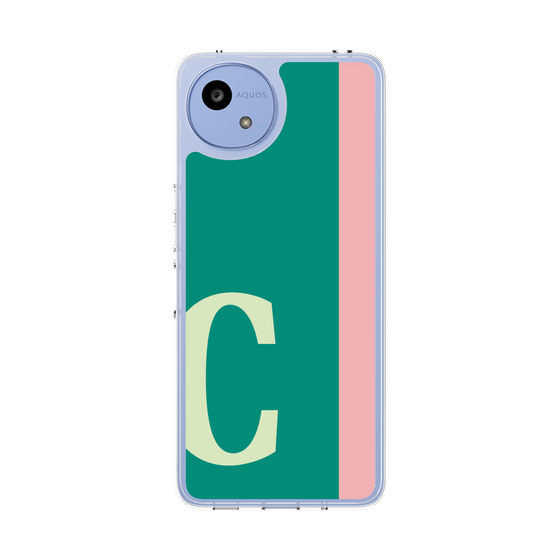 スリムプロテクションケース［ オリジナル - initial color line - C green ］