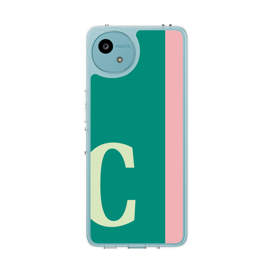 スリムプロテクションケース［ オリジナル - initial color line - C green ］