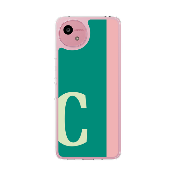 スリムプロテクションケース［ オリジナル - initial color line - C green ］
