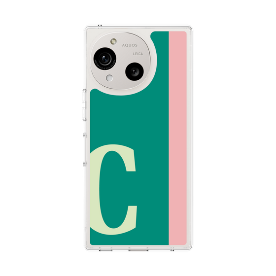 スリムプロテクションケース［ オリジナル - initial color line - C green ］