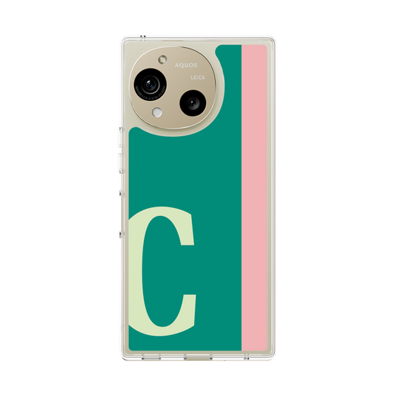 スリムプロテクションケース［ オリジナル - initial color line - C green ］
