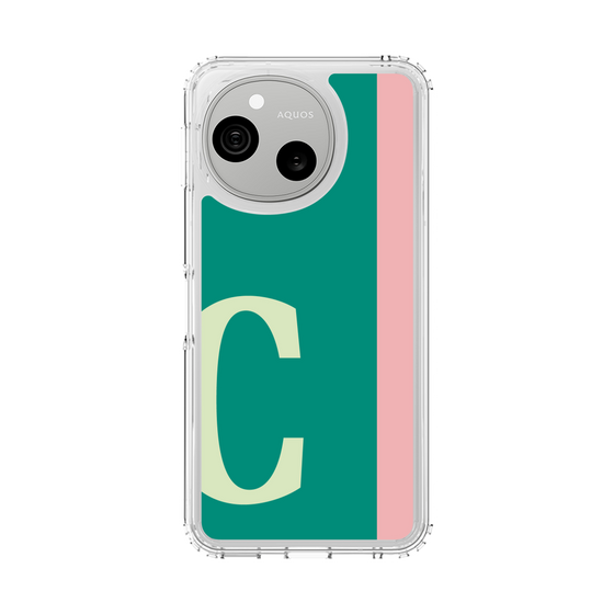 スリムプロテクションケース［ オリジナル - initial color line - C green ］