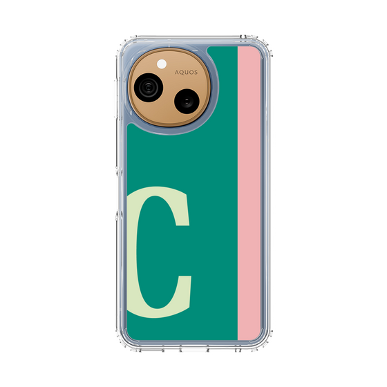 スリムプロテクションケース［ オリジナル - initial color line - C green ］