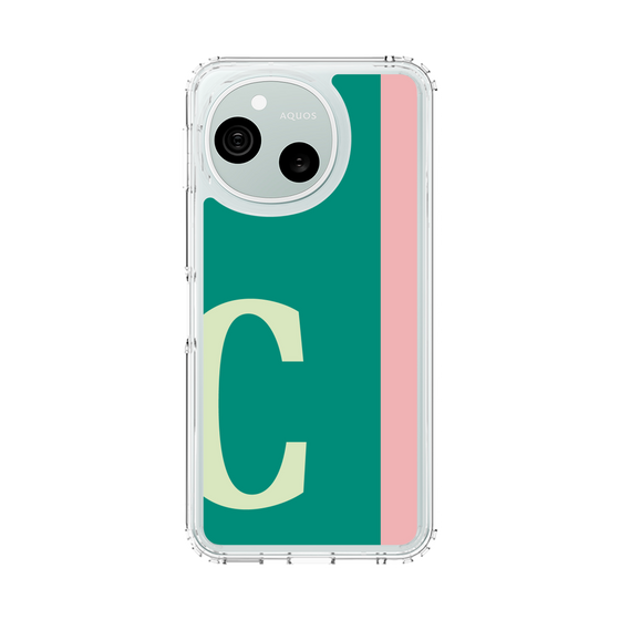 スリムプロテクションケース［ オリジナル - initial color line - C green ］