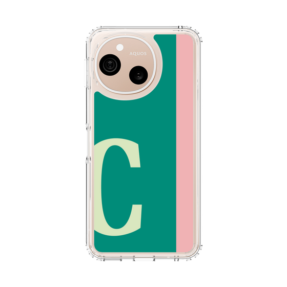 スリムプロテクションケース［ オリジナル - initial color line - C green ］