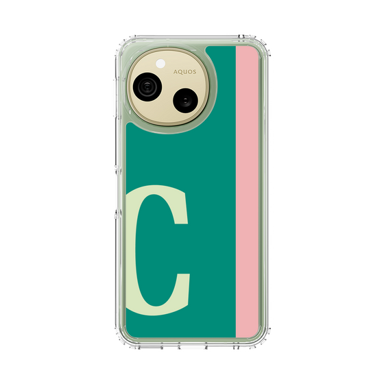 スリムプロテクションケース［ オリジナル - initial color line - C green ］