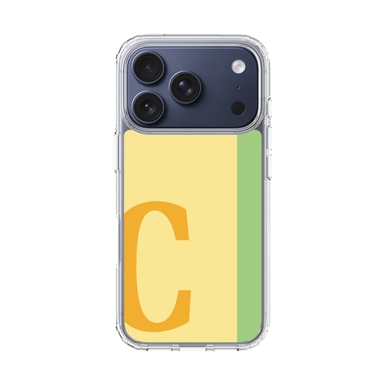 スリムプロテクションケース［ オリジナル - initial color line - C yellow ］