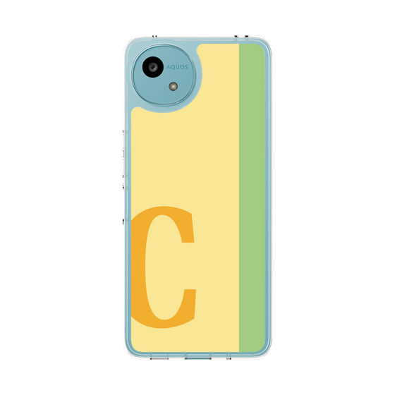 スリムプロテクションケース［ オリジナル - initial color line - C yellow ］