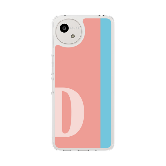 スリムプロテクションケース［ オリジナル - initial color line - D pink ］