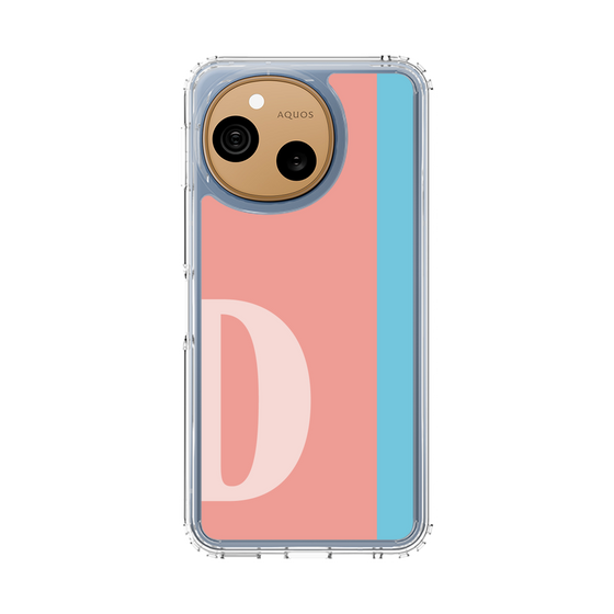 スリムプロテクションケース［ オリジナル - initial color line - D pink ］