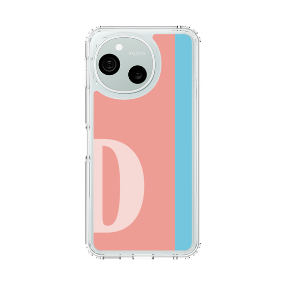 スリムプロテクションケース［ オリジナル - initial color line - D pink ］