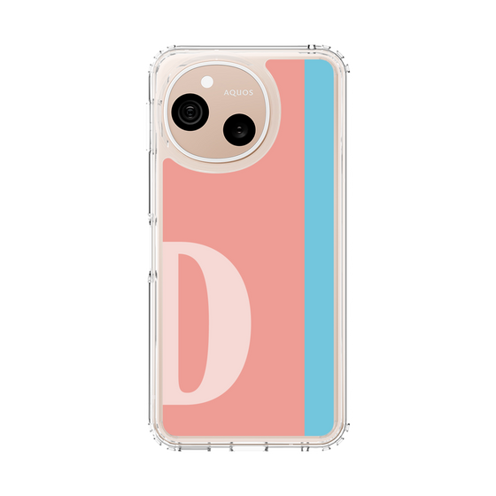 スリムプロテクションケース［ オリジナル - initial color line - D pink ］