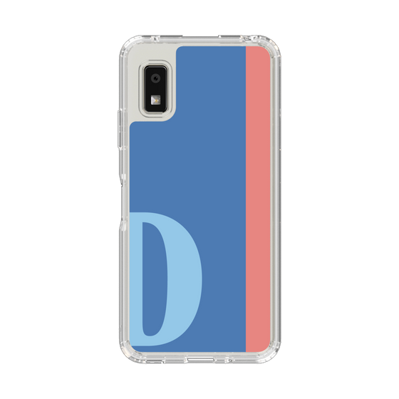 スリムプロテクションケース［ オリジナル - initial color line - D blue ］