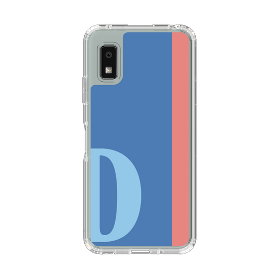 スリムプロテクションケース［ オリジナル - initial color line - D blue ］