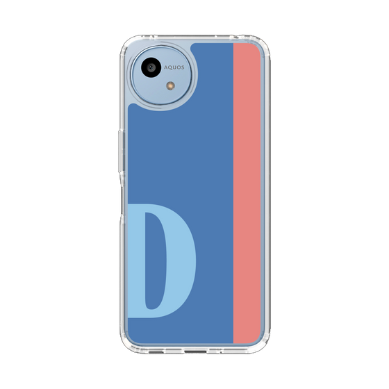 スリムプロテクションケース［ オリジナル - initial color line - D blue ］