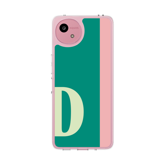 スリムプロテクションケース［ オリジナル - initial color line - D green ］