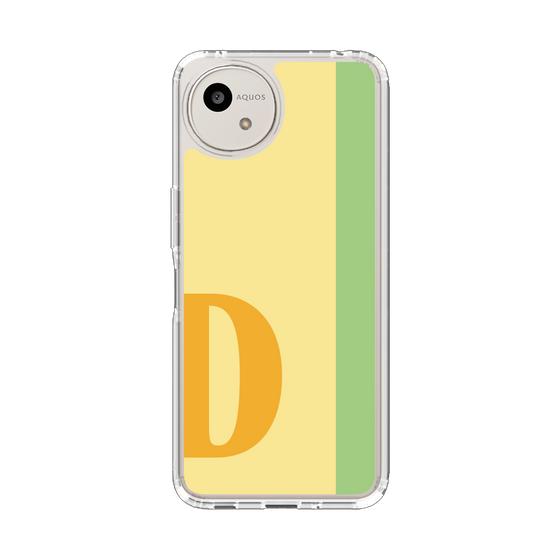 スリムプロテクションケース［ オリジナル - initial color line - D yellow ］