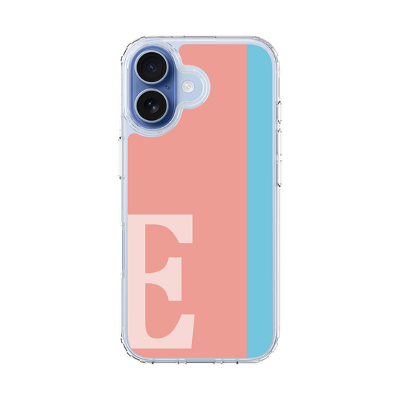 スリムプロテクションケース［ オリジナル - initial color line - E pink ］