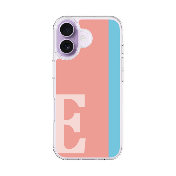 スリムプロテクションケース［ オリジナル - initial color line - E pink ］